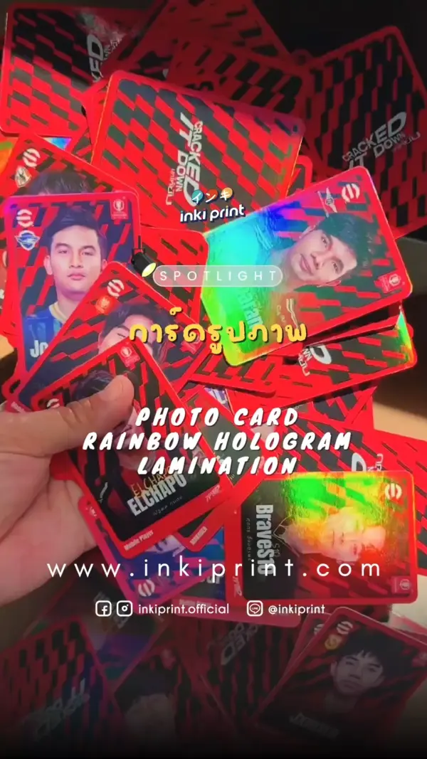 ✨ผลงานพิมพ์ "การ์ดรูปภาพ"✨ ขอบคุณลูกค้าที่ไว้วางใจให้ inkipr…